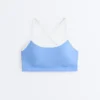 Light-Support Comfortlux Sports Bra with Piping Light-Support Comfortlux Sports Bra with Piping