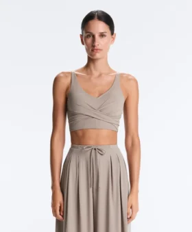 Light Touch Crossover Tank Top