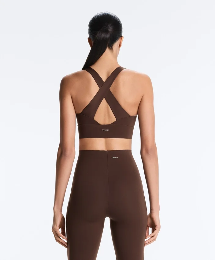 Light Touch Medium-Support Crossover Back Bra Light Touch Medium-Support Crossover Back Bra