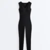Light Touch V-Neck Jumpsuit Light Touch V-Neck Jumpsuit
