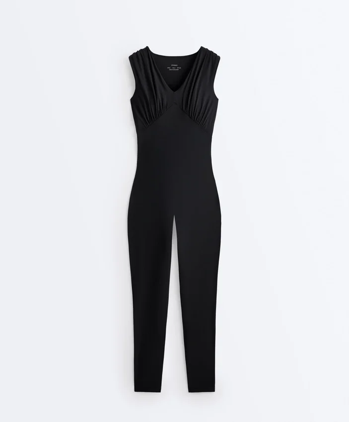 Light Touch V-Neck Jumpsuit Light Touch V-Neck Jumpsuit
