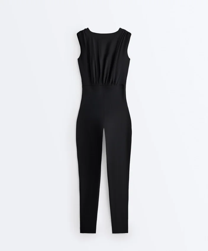 Light Touch V-Neck Jumpsuit Light Touch V-Neck Jumpsuit