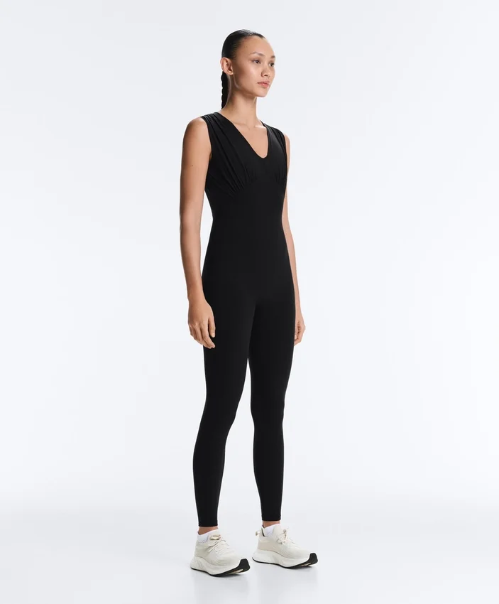 Light Touch V-Neck Jumpsuit Light Touch V-Neck Jumpsuit