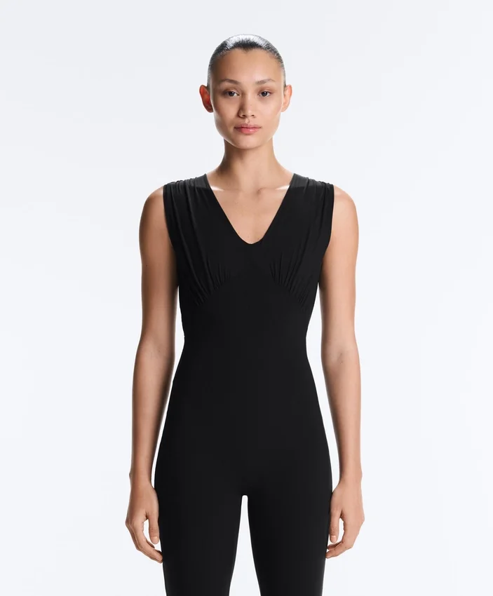 Light Touch V-Neck Jumpsuit Light Touch V-Neck Jumpsuit
