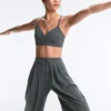 Light Touch Wide-Leg Trousers with Darts Light Touch Wide-Leg Trousers with Darts