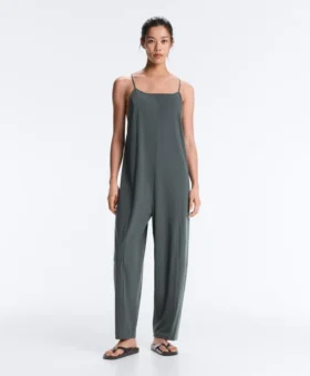 Light Touch Wide Long Jumpsuit