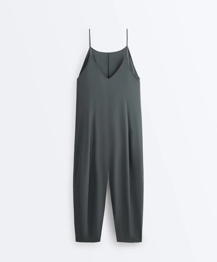 Light Touch Wide Long Jumpsuit Light Touch Wide Long Jumpsuit