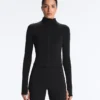 Light Warm Technical Jacket with Seams Light Warm Technical Jacket with Seams