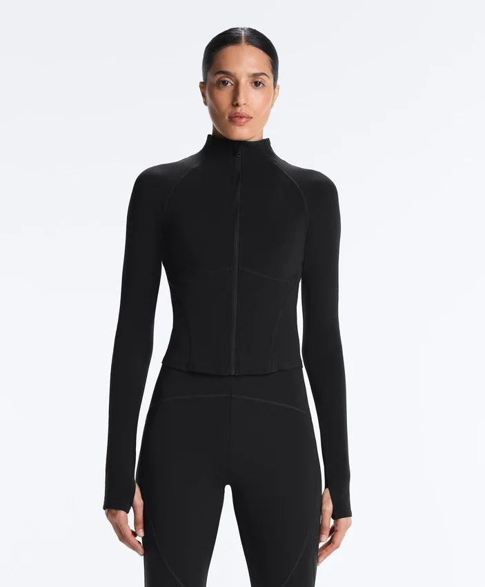 Light Warm Technical Jacket with Seams Light Warm Technical Jacket with Seams