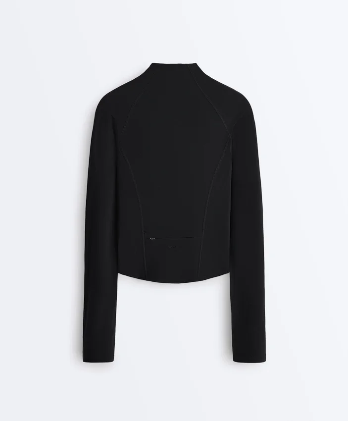 Light Warm Technical Jacket with Seams Light Warm Technical Jacket with Seams