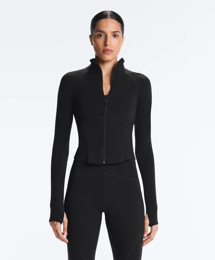 Light Warm Technical Jacket with Seams Light Warm Technical Jacket with Seams