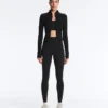 Light Warm Technical Jacket with Seams Light Warm Technical Jacket with Seams