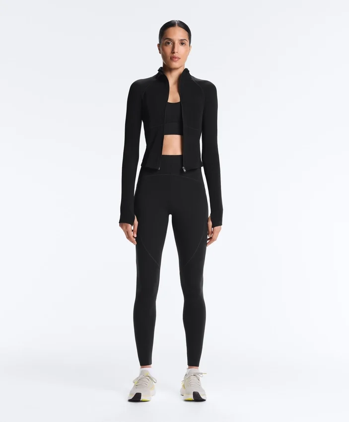 Light Warm Technical Jacket with Seams Light Warm Technical Jacket with Seams