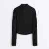 Light Warm Technical Jacket with Seams Light Warm Technical Jacket with Seams