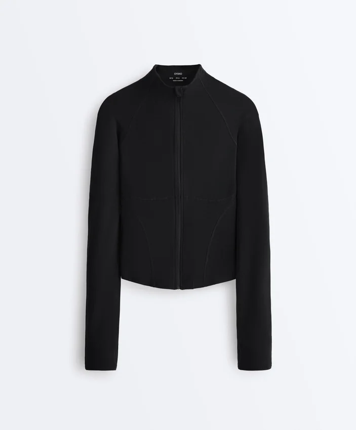 Light Warm Technical Jacket with Seams Light Warm Technical Jacket with Seams