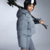 Lightweight 80% Down and 20% Minardi Piume Ski Water-Resistant Short Jacket Lightweight 80% Down and 20% Minardi Piume Ski Water-Resistant Short Jacket