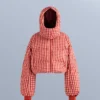 Lightweight 80% Down and 20% Minardi Piume Ski Water-Resistant Short Jacket Lightweight 80% Down and 20% Minardi Piume Ski Water-Resistant Short Jacket