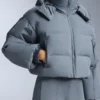 Lightweight 80% Down and 20% Minardi Piume Ski Water-Resistant Short Jacket Lightweight 80% Down and 20% Minardi Piume Ski Water-Resistant Short Jacket