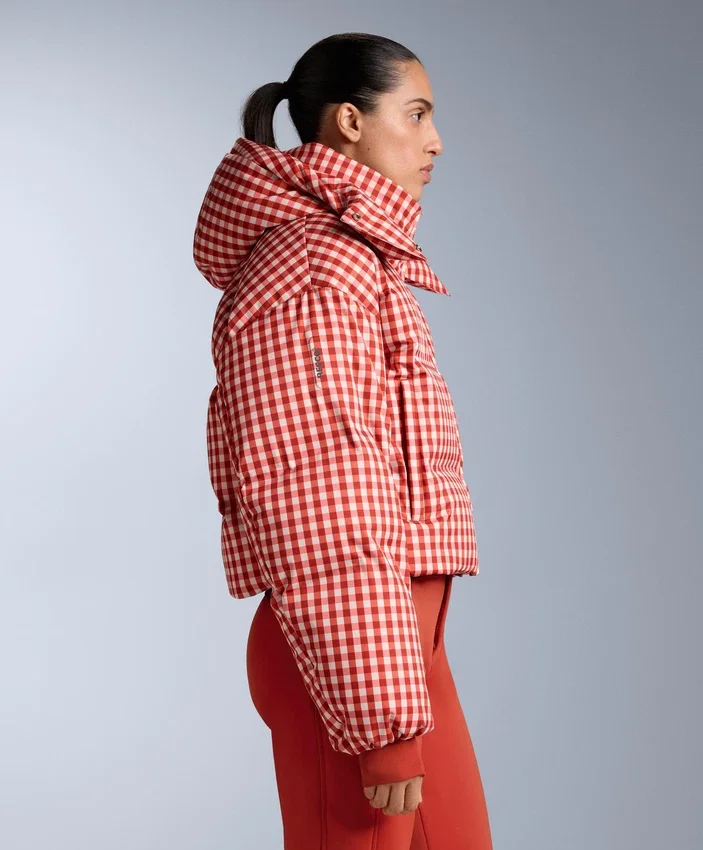 Lightweight 80% Down and 20% Minardi Piume Ski Water-Resistant Short Jacket Lightweight 80% Down and 20% Minardi Piume Ski Water-Resistant Short Jacket