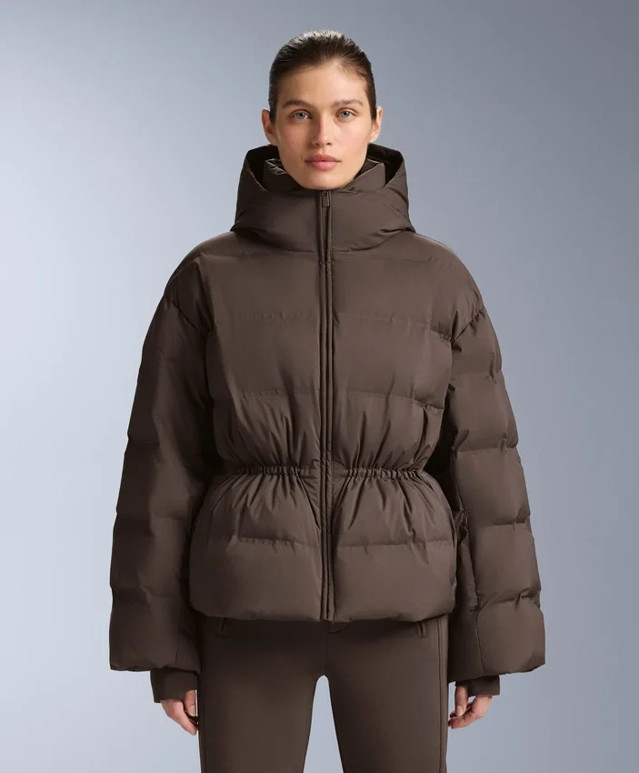 Lightweight Padded Jacket with 80% Down and 20% Minardi Piume Ski Water-Resistant Filling Lightweight Padded Jacket with 80% Down and 20% Minardi Piume Ski Water-Resistant Filling