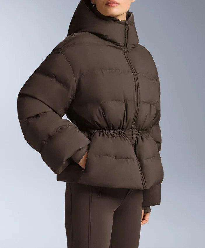 Lightweight Padded Jacket with 80% Down and 20% Minardi Piume Ski Water-Resistant Filling Lightweight Padded Jacket with 80% Down and 20% Minardi Piume Ski Water-Resistant Filling
