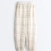 Linen and Lyocell Blend Bloomer Trousers Linen and Lyocell Blend Bloomer Trousers