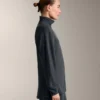 Long Asymmetrical Stripe Jacket with Modal Long Asymmetrical Stripe Jacket with Modal