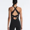 Long Compressive Halterneck Jumpsuit Long Compressive Halterneck Jumpsuit