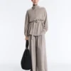 Long Corset Jacket with Soft-Touch Modal Belt Long Corset Jacket with Soft-Touch Modal Belt