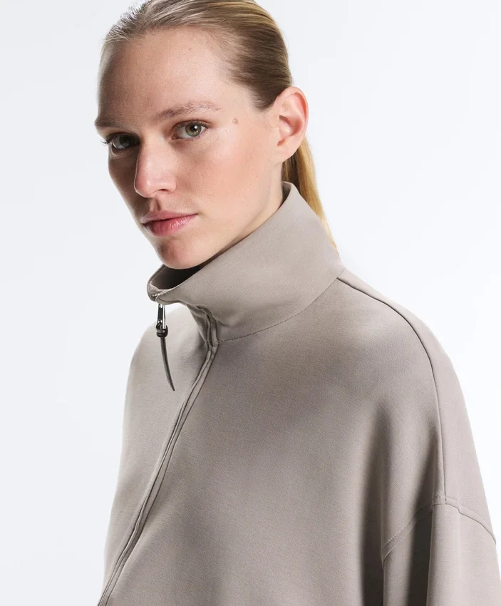 Long Corset Jacket with Soft-Touch Modal Belt Long Corset Jacket with Soft-Touch Modal Belt