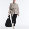 Long Corset Jacket with Soft-Touch Modal Belt Long Corset Jacket with Soft-Touch Modal Belt
