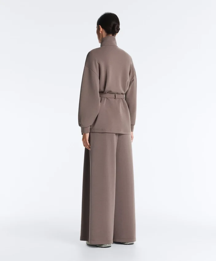 Long Corset Jacket with Soft-Touch Modal Belt Long Corset Jacket with Soft-Touch Modal Belt