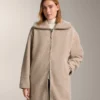 Long Faux-Shearling Jacket Long Faux-Shearling Jacket