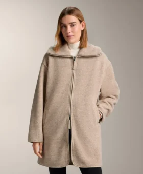 Long Faux-Shearling Jacket Long Faux-Shearling Jacket