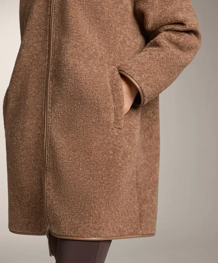 Long Faux-Shearling Jacket Long Faux-Shearling Jacket