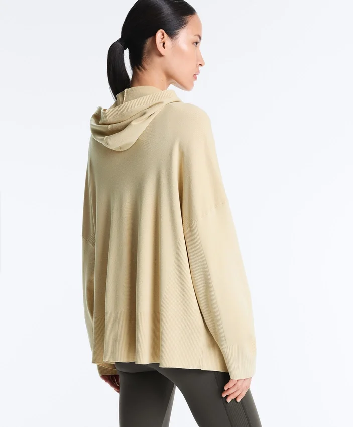 Long Knit Hooded Jacket Long Knit Hooded Jacket