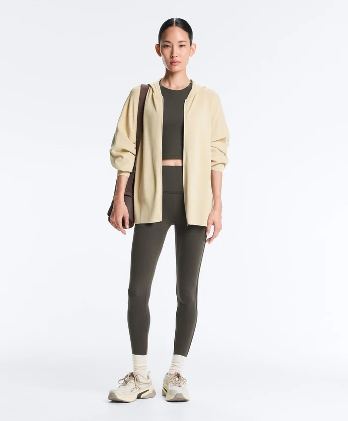 Long Knit Hooded Jacket Long Knit Hooded Jacket