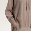 Long Knit Hooded Jumper Long Knit Hooded Jumper