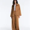 Long Neoprene-Effect Jacket Long Neoprene-Effect Jacket