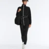 Long Piping Jacket with Soft-Touch Modal