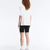 Long Short-Sleeved Cotton Blend T-Shirt Long Short-Sleeved Cotton Blend T-Shirt