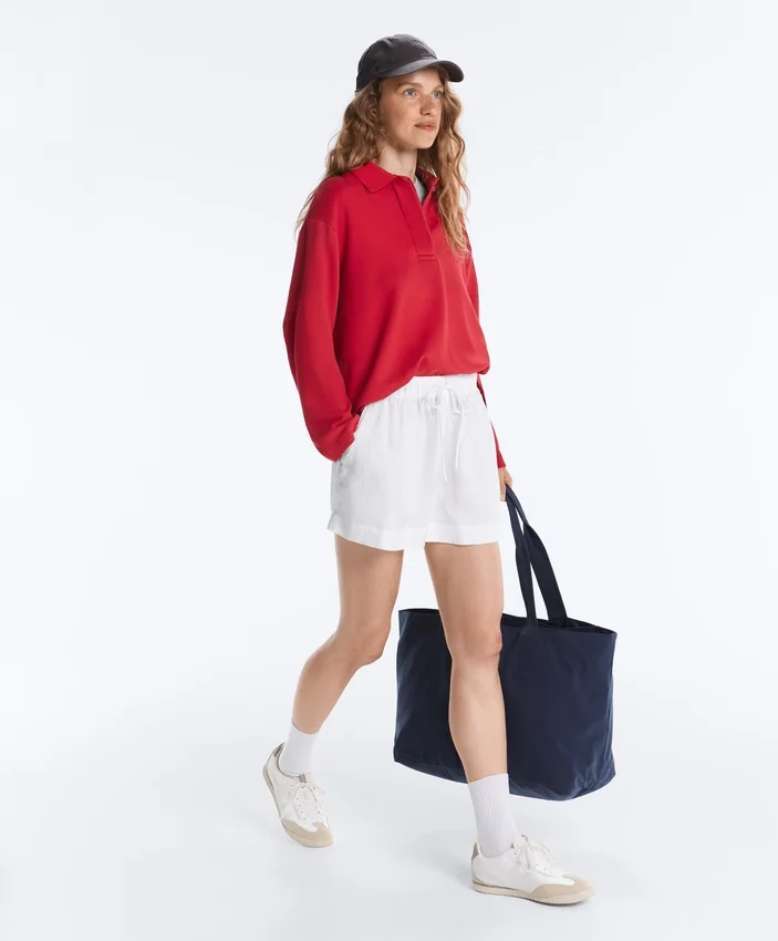 Long Sleeve Pique Polo Shirt Long Sleeve Pique Polo Shirt