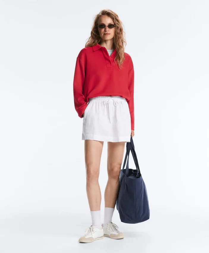 Long Sleeve Pique Polo Shirt Long Sleeve Pique Polo Shirt