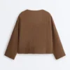 Long-Sleeved Shirt with Ties 100% Cotton Long-Sleeved Shirt with Ties 100% Cotton