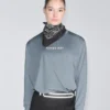 Long-Sleeved Technical T-Shirt with Text Long-Sleeved Technical T-Shirt with Text