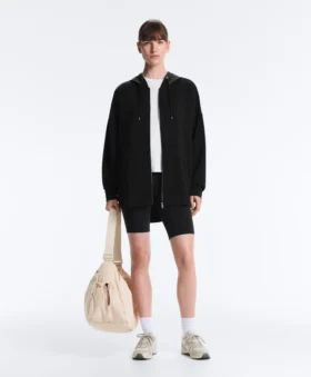 Long Soft Touch Jacket with Modal