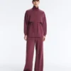 Long Soft-Touch Jacket with Modal and Pockets