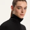 Long Soft-Touch Jacket with Modal and Pockets