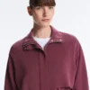 Long Soft-Touch Jacket with Modal and Pockets