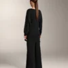 Long Soft-Touch Modal Sweatshirt with Knot Detail Long Soft-Touch Modal Sweatshirt with Knot Detail